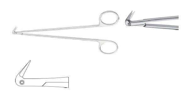 ДІТРІХ. ПОТТС НОЖИЦІ ДУЖЕ ДЕЛІКАТ. 125°180MM